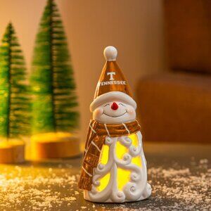 University of Tennessee Snowman LED Statuary, 8"